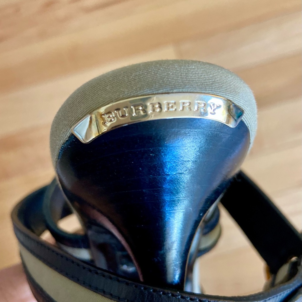 Burberry ankle strap heels! - Picture 4 of 5